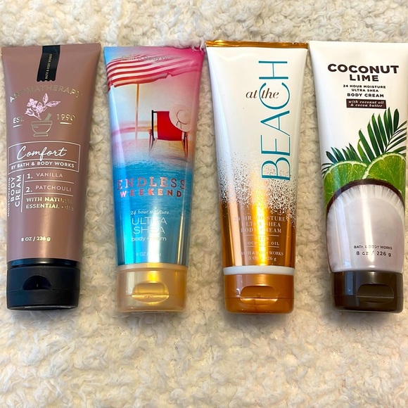 Bath & Body Works Other - Set of 4 Bath and body works body creams BRAND NEW
